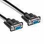 Rocstor Premium 6' DB9 RS232 Serial Null Modem Data Cable, Female to Female, Black (Y10C880-B1)~#|#~CAEFFA84-04DA-492D-B1BB06483804DF6F_sc7