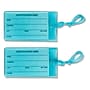Conair Travel Smart Luggage Tag, Assorted Colors, 2/Pack (TS03XR)~#|#~CAF4018F-9A72-44B8-B530EFECF462E48B_sc7