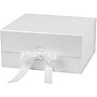 JAM Paper Collapsible Gift Boxes, White (LA-8X8-BX-WHT)~#|#~CAFB6AB4-3C25-43B5-9FA13DD4F71037E6_sc7
