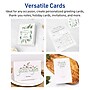 Avery Rectangle Matte Blank Card, White, 50/Pack (19479399866)~#|#~CB0058F2-7E30-43CA-8511288821BB2603_sc7