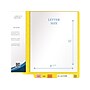 Medical Arts Press Heavy-Duty End Tab File Folder, Straight Cut, Letter-Size, Yellow, 40/Box (S-09458-YLW)~#|#~CB120152-791D-4D96-8A2923FC05D7B784_sc7