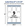 Avery Laser/Inkjet Multipurpose Labels, 2.25"  x 3", Matte White, 900/Box (94126)~#|#~CB16AEC5-A600-4E5B-AF51EA596D33CA1B_sc7