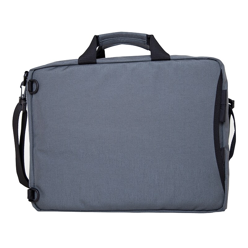 Manhattan Portage Tribeca 15" Nylon Laptop Bag, Gray (1446Z GRY) image 1