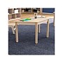 Flash Furniture Bright Beginnings Hercules Trapezoid Table, 47" x 20.75", Beech (MK-ME088018-GG)~#|#~CB2D04D8-69EC-4F74-85FBFF81ED484829_sc7
