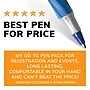 BIC Round Stic Grip Xtra Comfort Ballpoint Pens, Fine Point, Blue Ink, Dozen (13903)~#|#~CB2D4816-D31F-4974-904F0EA4D10B2DDB_sc7