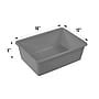 Humble Crew Large Storage Bin, Gray, 4/Pack (XL067)~#|#~CB2E6EED-C45A-4B27-BF2E0DB94D4FBAF1_sc7