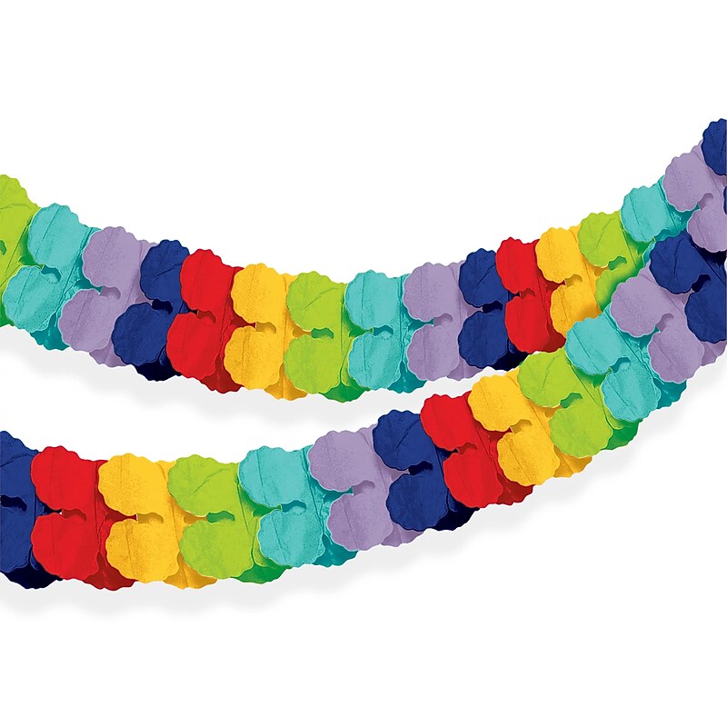 Party City Paper Garland, Everyday (AM180292-90-NS) image 1