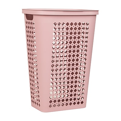 Mind Reader Slim Tapered Hamper with Lid
