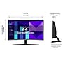 Samsung 32" Curved 100Hz LED Gaming Monitor, Built-in Speakers, Black (LS32D396GANXZA)~#|#~CB3144EB-5314-4AC1-BEF6AA93A2CC3ED2_sc7