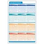 2025 ComplyRight Quarterly Planner 36" x 24" Yearly Dry Erase Wall Calendar, Red/Blue/Orange (J0061)~#|#~CB32C22B-804C-451A-96956099E910179E_sc7