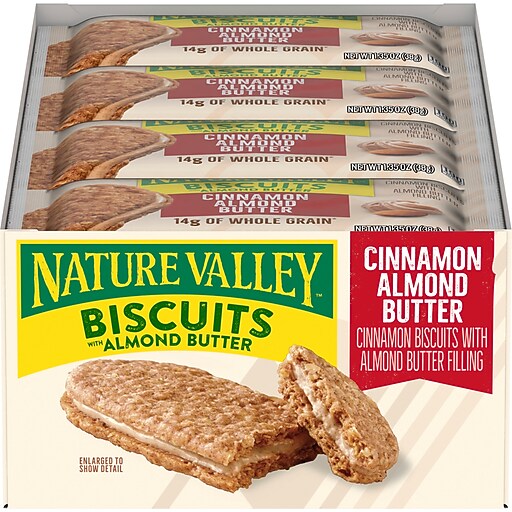 Nature Valley Almond Butter Breakfast Bar, 16 Bars/Box (GEM47879) Staples
