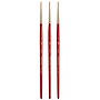 Princeton Heritage Short Handle Watercolor Synthetic Round Brush, 3/Pack (PBXP4050R2-3)~#|#~CB37D337-01F8-4B62-9FAAB9579438080A_sc7