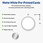 Avery Silver Border Matte Blank Card, White, 120/Pack (S00-F3B)~#|#~CB38F639-7347-40C9-A932C94C78347251_sc7