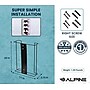 Alpine Industries 4 Box Vertical Glove Dispenser, Metal, Black (485-05-BLA)~#|#~CB3C3E26-1967-47F7-973766EFE10491D3_sc7