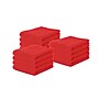 Hospeco 100% Cotton Multipurpose Towels, 16" x 27", Red, 12 Towels/Pack, 10 Pack/Carton (N030-R1627-4)~#|#~CB4473F7-1ED3-4366-8BE4E901FF0E5DA3_sc7