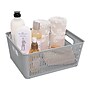 Simplify Slide to Stack Storage Tote, Plastic, Gray, 2/Pack (25930-GREY-ST)~#|#~CB479CE8-1091-4DD5-BA68E3172B98D9D2_sc7