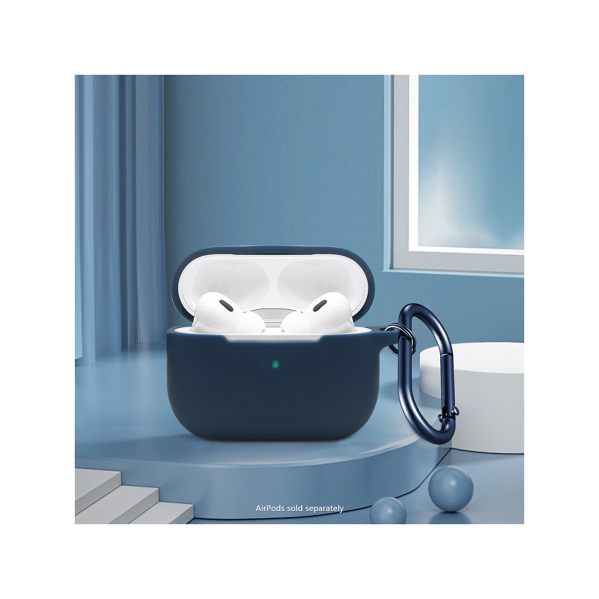 SaharaCase Venture Series Silicone Case Kit for AirPods Pro 3, Anti-Shock Material, Night Sky Blue (HP00209) Sansujyuku sansujyuku.com