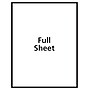 Avery Laser/Inkjet Multipurpose Printable Sticker Project Paper, 8.5" x 11", Glossy Clear, 7 Stickers/Pack (4397)~#|#~CB496824-361F-4781-9E4B6EEAE007AC5F_sc7