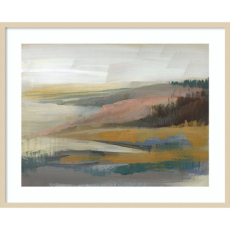 Amanti Art Northwest Cove II by Jennifer Goldberger Wood Framed Wall Art Print, 41" x 33" (A42675535459) image 1