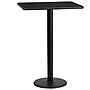 Flash Furniture Laminate Table Top with 18'' Round Bar-Height Table Base, 24'' x 30'', Black (XUBK2430TR18B)~#|#~CB4FC568-3C76-4AB3-BEDD7C20BA8B9884_sc7