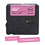 Brother P-touch Btag Label Tape, 1/2" x 13.1' (12mm x 4m), White on Pink (BTAGP35)~#|#~CB51C468-B67F-4A25-823C964006C36142_sc7