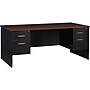 Hirsh 72"W Double-Pedestal Desk, Black/Walnut (20531)~#|#~CB521F6A-2CF5-4962-BF5B3F40705E6896_sc7