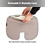 Mind Reader Memory Foam Office Chair Ergonomic Orthopedic Cushion, Gray (SEACUSH-GRY)~#|#~CB52E644-9AC2-49BF-8C2E1B3DE3DF203F_sc7