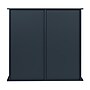 Household Essentials 2-Section Tilt-Out Laundry Sorter Cabinet with Shutter Front, Navy (HE1138)~#|#~CB54484F-B45B-40CA-9CF5EAB4C17A33AB_sc7