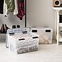 Iris WeatherPro 46 Qt. Latch Lid Storage Bin, Clear, Each (110455)~#|#~CB55156E-EF74-4FFD-B86C57845A1E8CC5_sc7