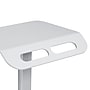 Luxor Vitalize Mobile 4-Wheel Healthcare Laptop Cart with Storage and Glove Dispenser Compartment, White (MCWS001)~#|#~CB56981F-15D4-4C45-9DEEC784477C06E4_sc7