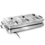 MegaChef 3-in-1 Buffet Server and Warming Tray, Triple 2.63 Quart Trays~#|#~CB56D006-A132-40C8-ABF00F00488D0F81_sc7