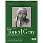 Strathmore 400 Series 11" x 14" Side-Wire Bound Toned Gray Sketch Paper Pad, 24 Sheets/Pad (STTP412111)~#|#~CB5A4EED-53F4-43F1-81F0E3A4135A3F90_sc7
