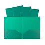 C-Line Heavy Duty 2-Pocket Portfolio Folder, Green (CLI33953)~#|#~CB5DD40A-BCBC-4590-92F6EB626D4093C9_sc7