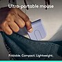 Logitech Mobi Fold Wireless Ambidextrous Optical Travel Mouse, Lilac (910-007615)~#|#~CB6506AD-F906-48B4-9F84E624AA50342B_sc7