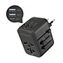 HyperGear WorldCharge Universal Travel Adapter with USB/USB A/USB C Ports, Black (15822)~#|#~CB687E9E-E30C-4927-AC6FB97A14F0C053_sc7