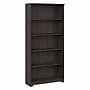 Bush Furniture Cabot 66" 5-Shelf Bookcase with Adjustable Shelves, Heather Gray (WC31766)~#|#~CB6B13EA-A2A0-40F0-A3D4B6D6AB9651DF_sc7