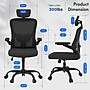 FlexiSpot Pro Comfort Swivel Computer and Desk Chair, Black (OC1BK-SD-DP)~#|#~CB6B7487-D260-479B-AFECA4C9E30A8203_sc7