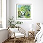 Amanti Art The Lane And Sea by Patricia Shaw Wood Framed Wall Art Print, 33" x 33" (A42677158817)~#|#~CB6D8B3D-FA59-4683-82E2734A025B1329_sc7