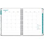 2024-2025 Global Printed Products Marble 8.5" x 11" Academic Weekly & Monthly Planner, Paper Cover, Gray/White~#|#~CB6FA966-7782-4CAA-A4E7063FDADAB1ED_sc7