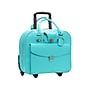 McKlein DENALI 15" Leather Laptop Bag, Aqua Blue (99708)~#|#~CB709575-223F-42DB-B6630E820E1CF11D_sc7