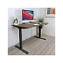Mount-It! Ultimate 55"W Electric Rectangular Adjustable Standing Desk, Adrift/Black (MI-18080)~#|#~CB7AC68C-3120-468A-9DAF012C53740C6C_sc7