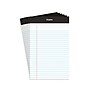 Staples Notepads, 5" x 8", Narrow Ruled, White, 100 Sheets/Pad, 6 Pads/Pack (ST57343)~#|#~CB7D4696-8CD2-48E6-924C1AEE998B5C0B_sc7