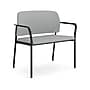 HON Accommodate Vinyl Upholstered Bariatric Stacking Chair, Flint/Textured Charcoal (HSB50.F.E.SX39.P7A)~#|#~CB7E290C-10C1-4169-8F009711472E7BFA_sc7