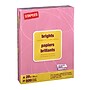 Staples Brights Multipurpose Colored Paper, 20 lbs., 8.5" x 11", Pink, 500/Ream (25207)~#|#~CB841F2A-03DD-4C85-BE96DAF2FE9A3207_sc7