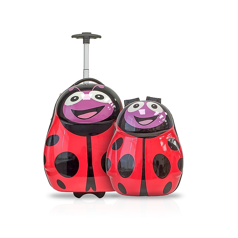 TUCCI Cuddlebug Hardside Spinner Carry-On Luggage Set, TSA Checkpoint Friendly (T0377-Cuddlebug) image 1