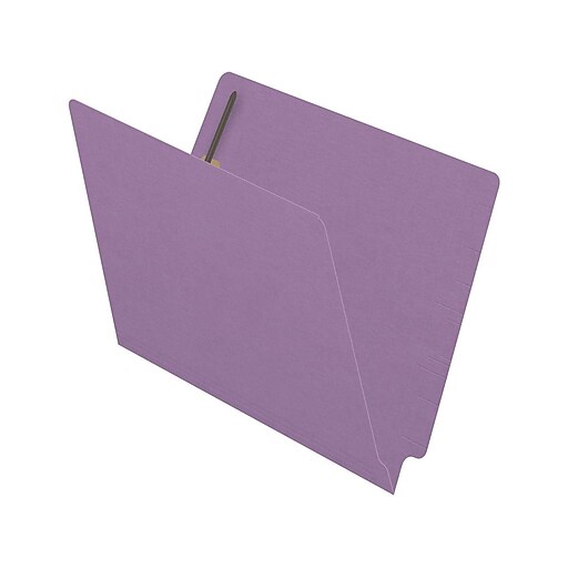 Medical Arts Press Reinforced End Tab File Folder, Straight Cut, Letter