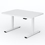 FlexiSpot ET262 55"W Electric Rectangular Adjustable Standing Desk, White (4SPL-S09010076)~#|#~CB8AA006-B431-4A1A-864F03CCDAB054CE_sc7