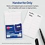 Avery No-Iron Fabric Waterproof Labels, 1/2" x 1-3/4", Handwrite Only, 180 Labels/Pack (40721)~#|#~CB8C2159-8BCA-4BBB-ACE0F182E0BE5864_sc7