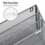 Mind Reader 3-Pocket Metal Mesh Mountable Wall File, Letter Size, Silver (WAFIST3-SIL)~#|#~CB8F6111-F2BF-4304-917E3E3B1A19A1D7_sc7