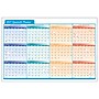 2027 ComplyRight 36" x 24" Yearly Dry Erase Wall Calendar, Red/Blue/Orange (J0061)~#|#~CB9B07EB-BF03-414A-A98A9B6569DDDCA9_sc7
